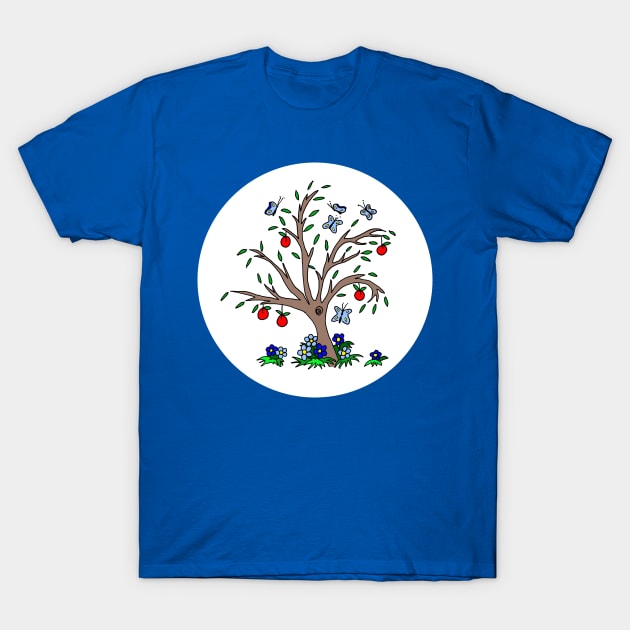 The Apple Tree T-Shirt by Heatherian